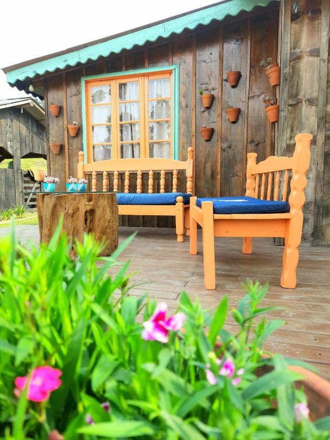Sitio Recanto Da Guarda - Cabana Araucaria Bom Retiro  Eksteriør bilde