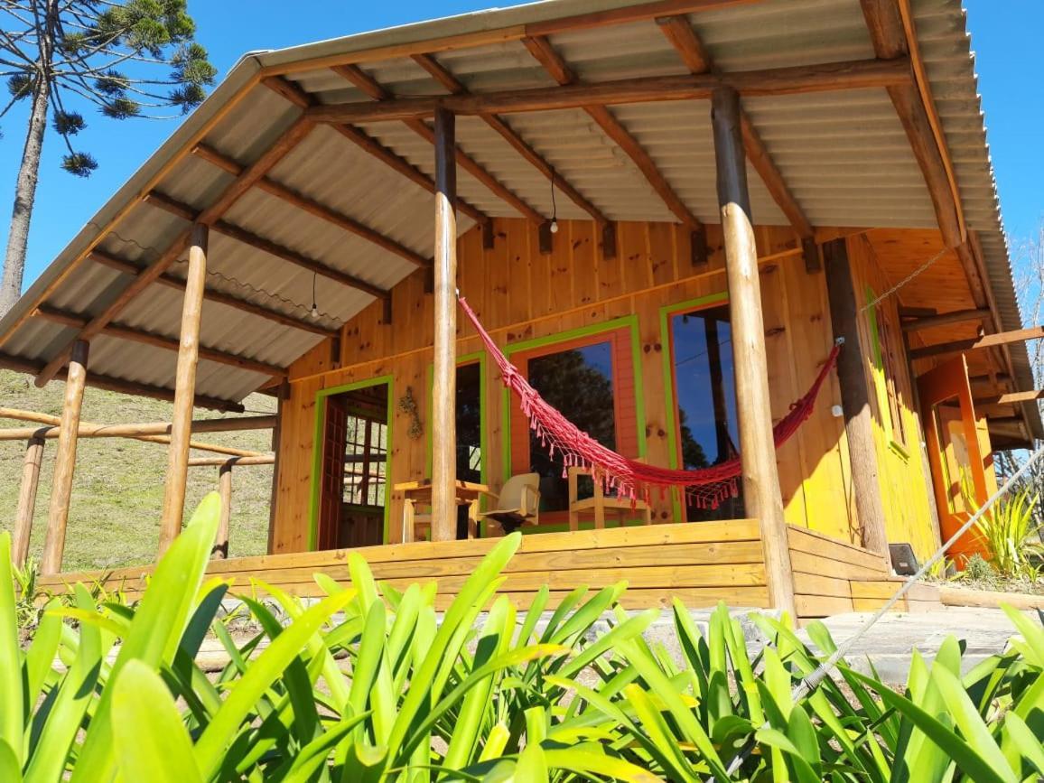 Sitio Recanto Da Guarda - Cabana Araucaria Bom Retiro  Eksteriør bilde