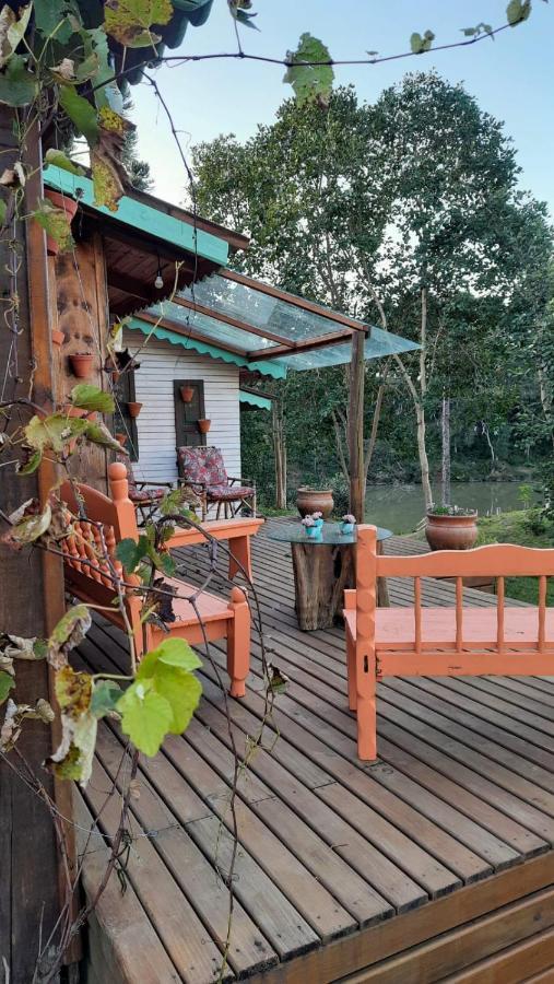 Sitio Recanto Da Guarda - Cabana Araucaria Bom Retiro  Eksteriør bilde